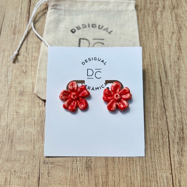 Producto - Aros Pensamiento Rojo