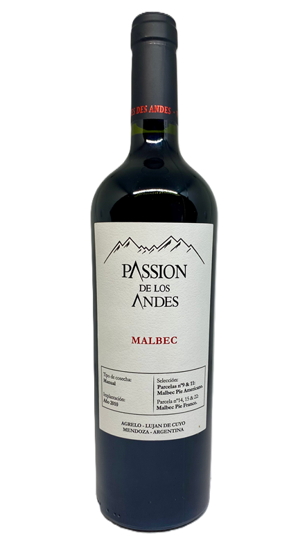 Producto - Passion de los Andes Malbec