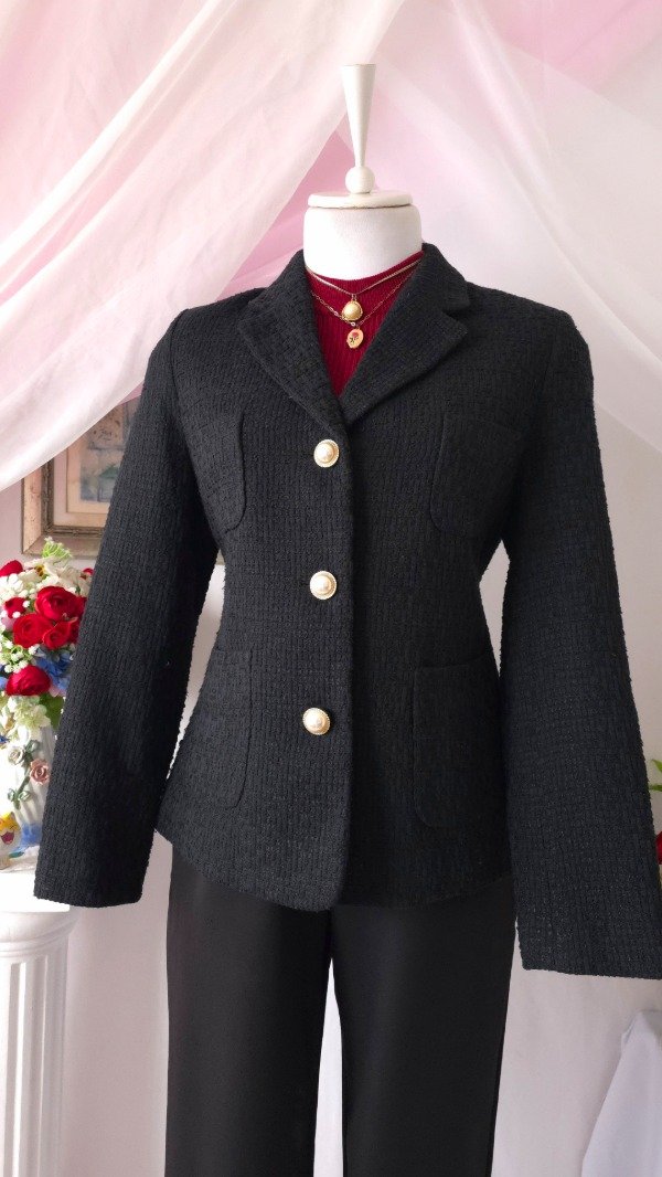 Producto - Chaqueta Noire Chanel! IMPORTADA NUEVA - 0