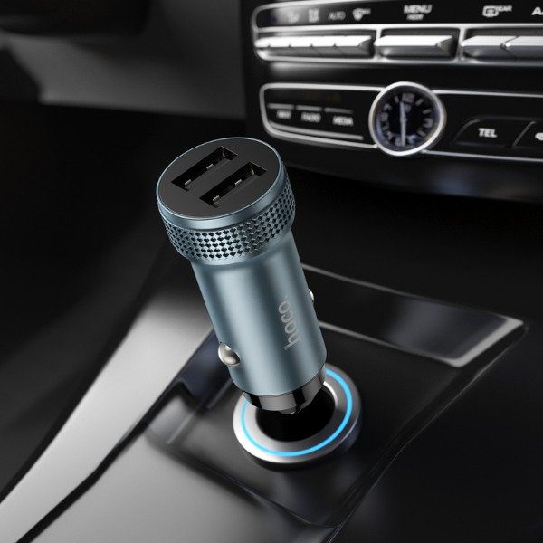 Producto - HOCO- Z49 Cargador Auto Dual Port - 3