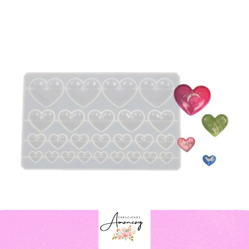 Producto - MOLDE CORAZONES POR 25 UNIDADES SURTIDOS