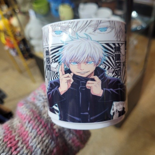 Producto - TAZA DE POLIMERO GOYO JUJUTSU KAISEN - 0