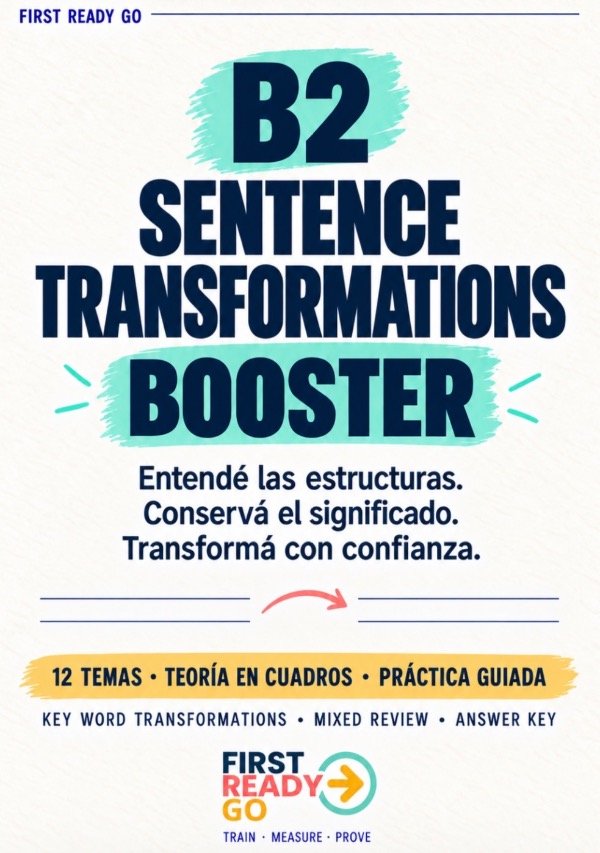 Producto - B2 Sentence Transformations Booster - 0