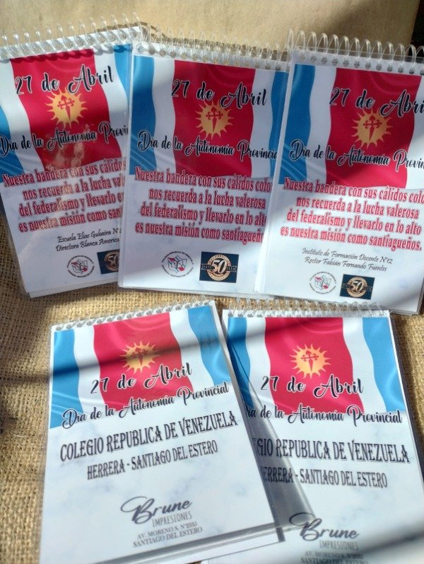 Producto - Recuerdo Promesa de cariño a la Bandera Provincial