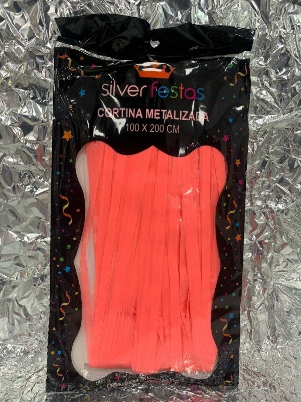 Producto - CORTINA NARANJA FLUO