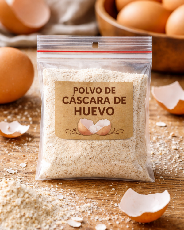 Producto - CALCIO. POLVO CASCARA DE HUEVO
