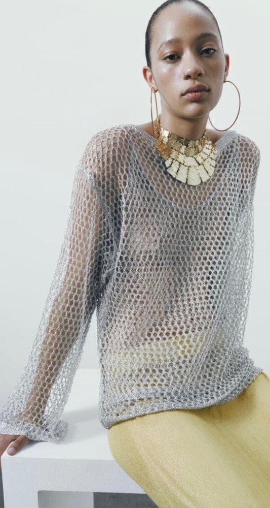 Producto - Jersey metalizado Zara