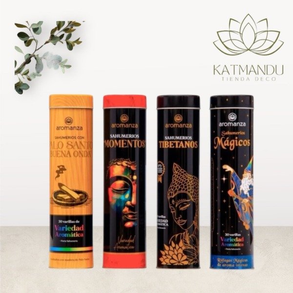 Producto - Latas Coleccionables Sahumerios + porta Aromanza - 0