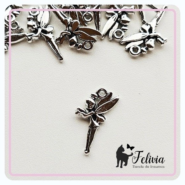 Producto - Dije Hada niquel x 10u.
