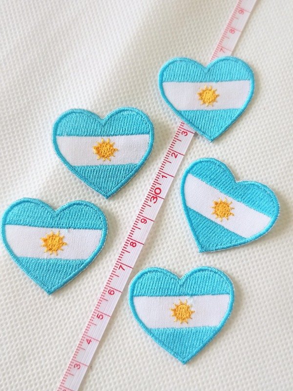 Producto - Aplique corazón bordado Argentina - 1