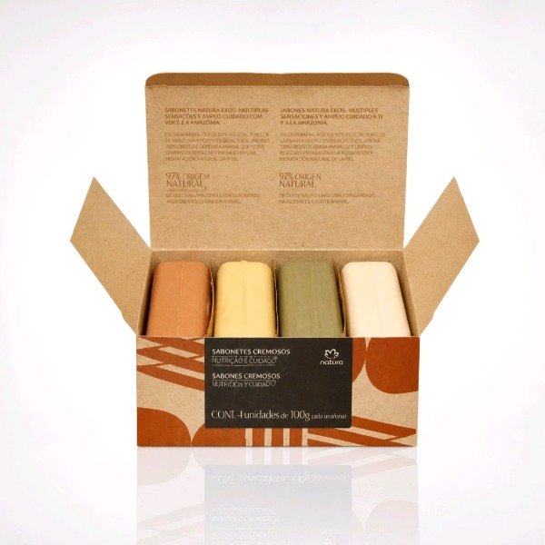 Producto - JABONES CREMOSOS NATURA EKOS X 4 UNIDADES 100 G. C/U. - 1