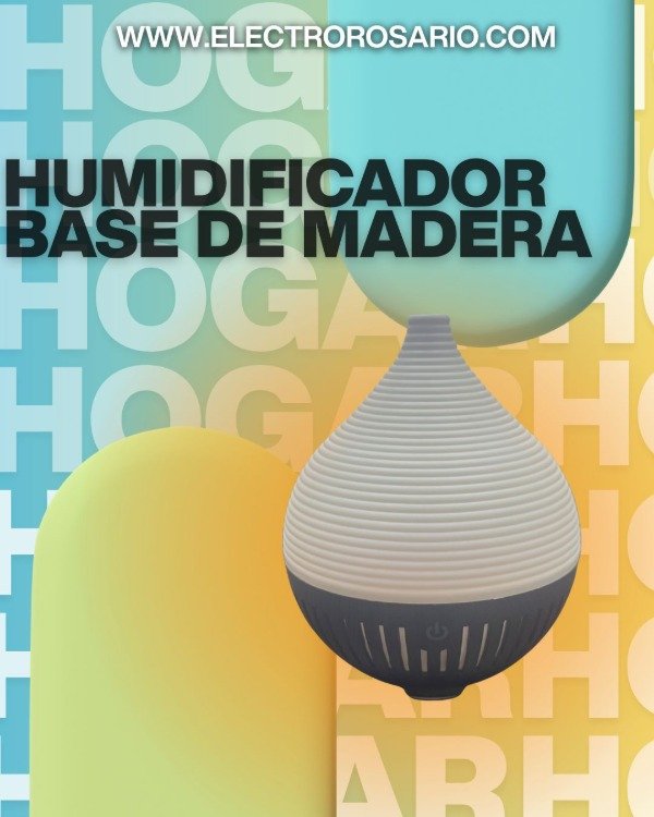 Producto - HUMIDIFICADOR BASE DE MADERA