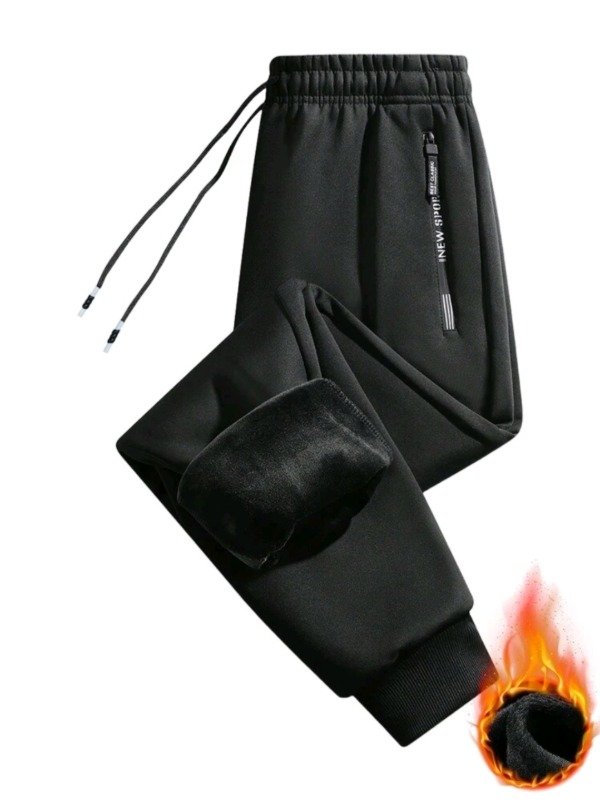 Producto - Joggin de polar negro - 0