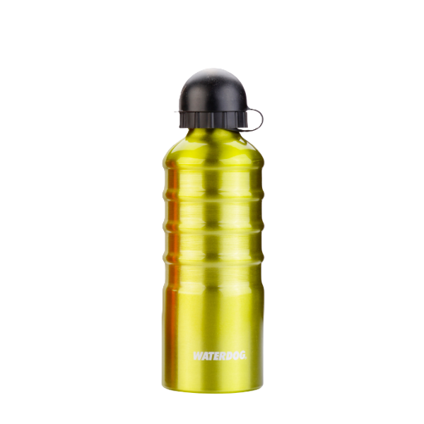 Producto - Botella Deportiva Waterdog Aluminio 500 cc Amarilla