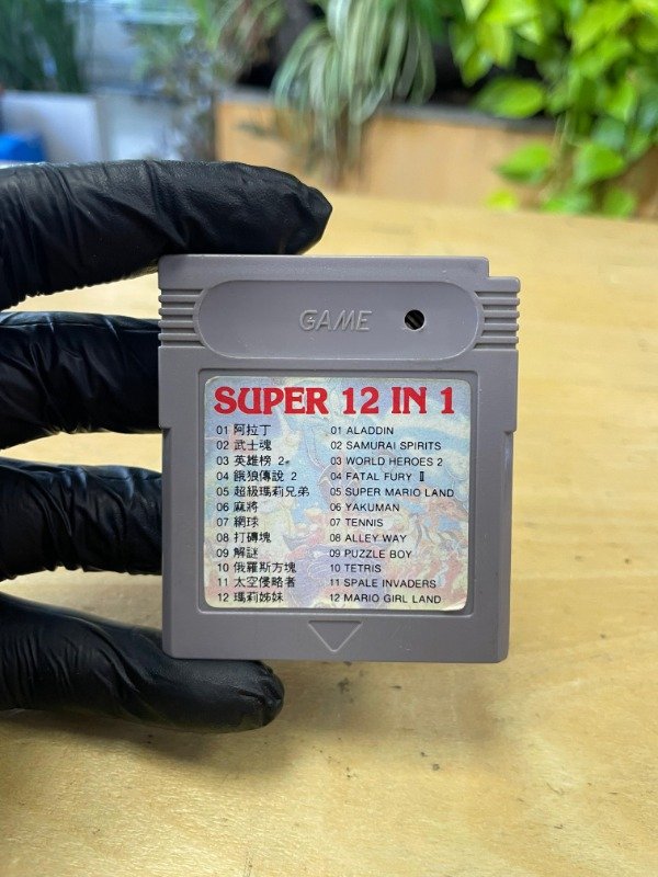 Producto - Super 12 In 1 Nintendo Gameboy Original