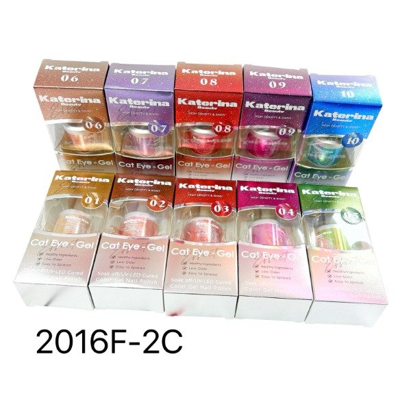 Producto - Esmalte semi permanente efecto ojo de gato katerina 2016F-2C