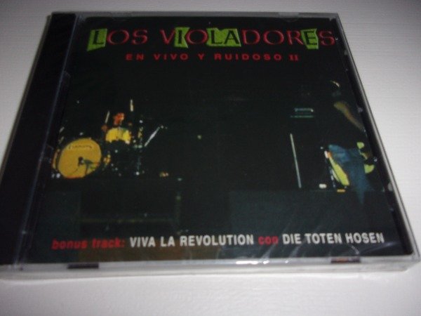 Producto - CD LOS VIOLADORES EN VIVO Y RUIDOSO 2 BONUS CON DIE TOTEN HOSEN NUEVO 38B