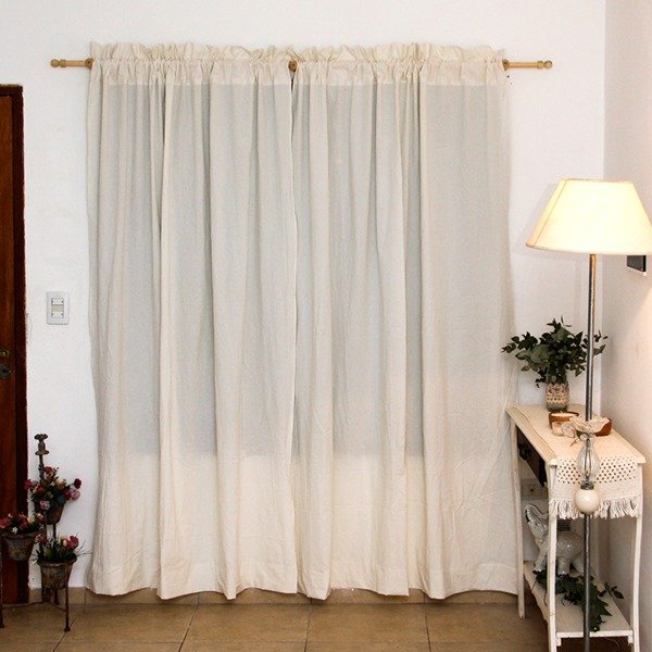 Producto - Cortina de gasa pañalera barral