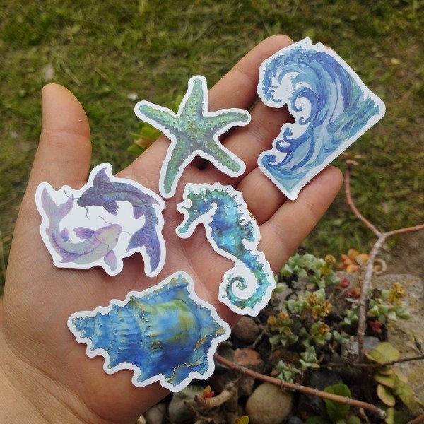 Producto - Sticker Oceanica 7