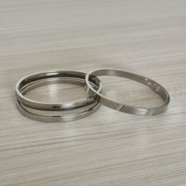 Producto - Pulsera Esclava Plateada