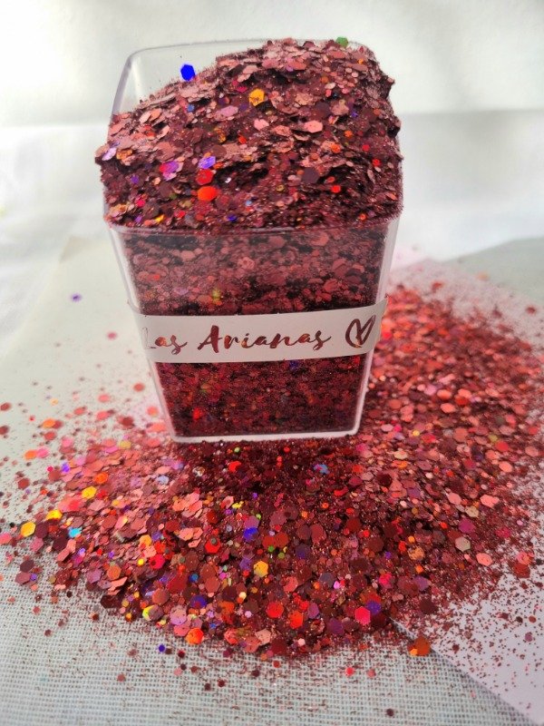 Producto - Glitter Holografico Frutilla x50g