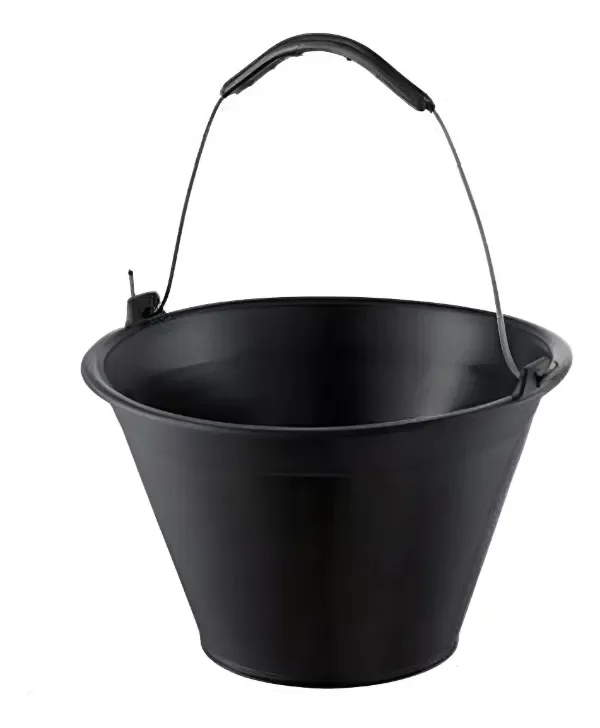 Producto - Pack 6 Baldes Plastico Albañil Reforzado Con Manija Metalica Obra