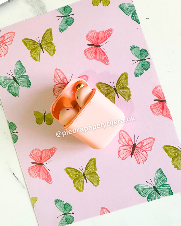 Producto - Auriculares inalámbricos (tipo AirPods) Rosa