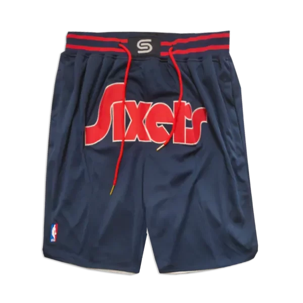 Producto - Short NBA Philadelphia 76ers Azul y Rojo