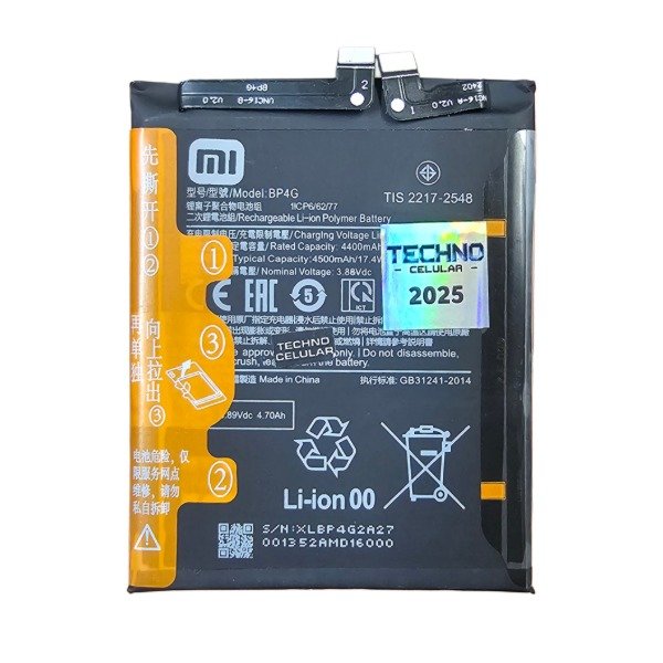 Producto - Bateria Xiaomi 13 - Mi 13 2211133c Bp4g 4500mah