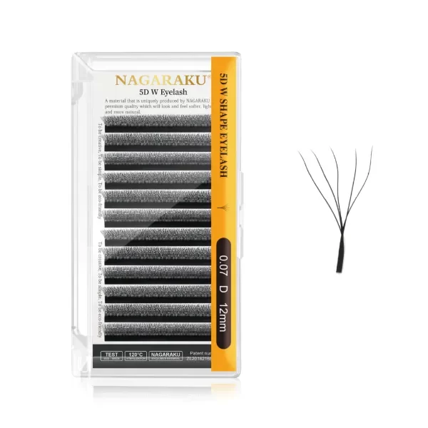 Producto - Extensiones de pestañas Nagaraku 3D Curva D - 2