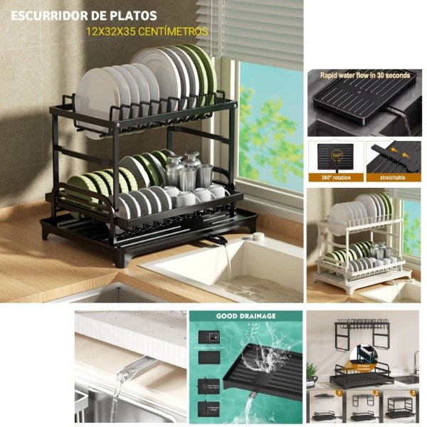 Producto - Escurridor de platos