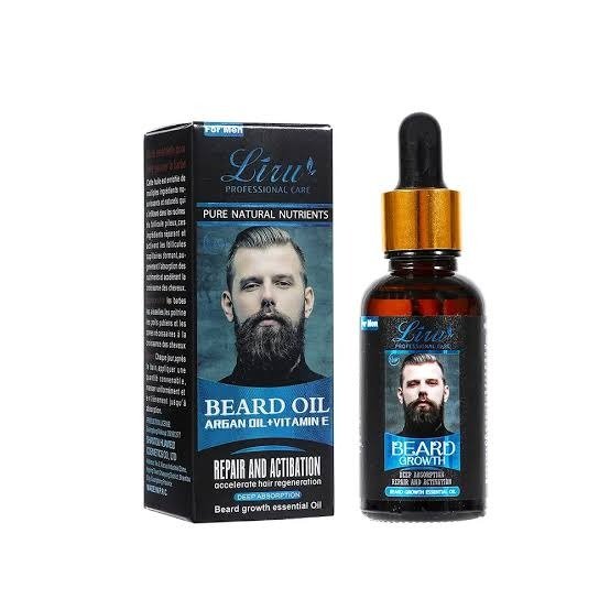 Producto - ACEITE PARA EL CRECIMIENTO DE BARBA - LIRU