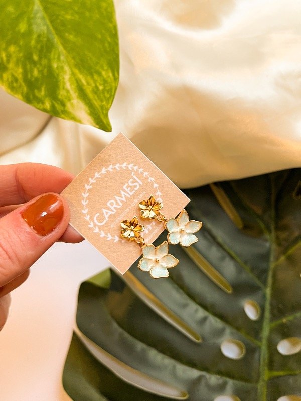 Producto - Aritos doble flor - 4