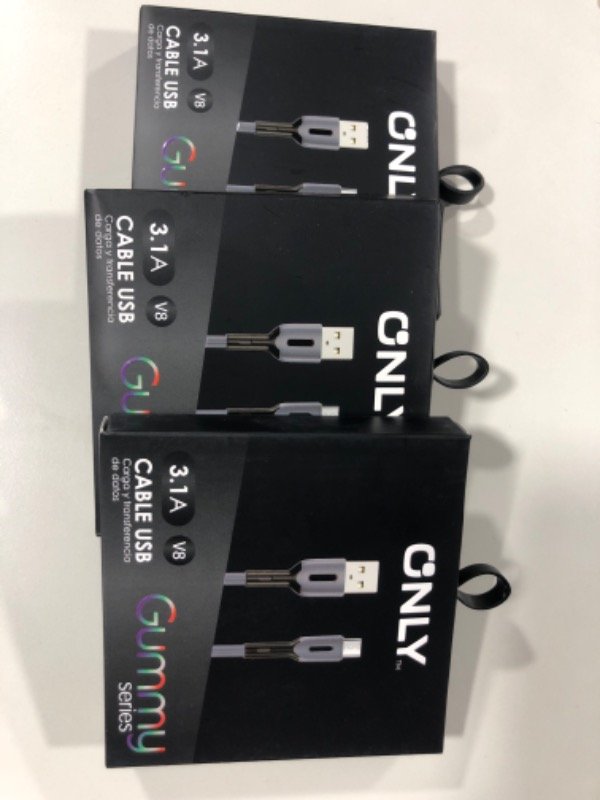 Producto - Cable USB V8 Gummy