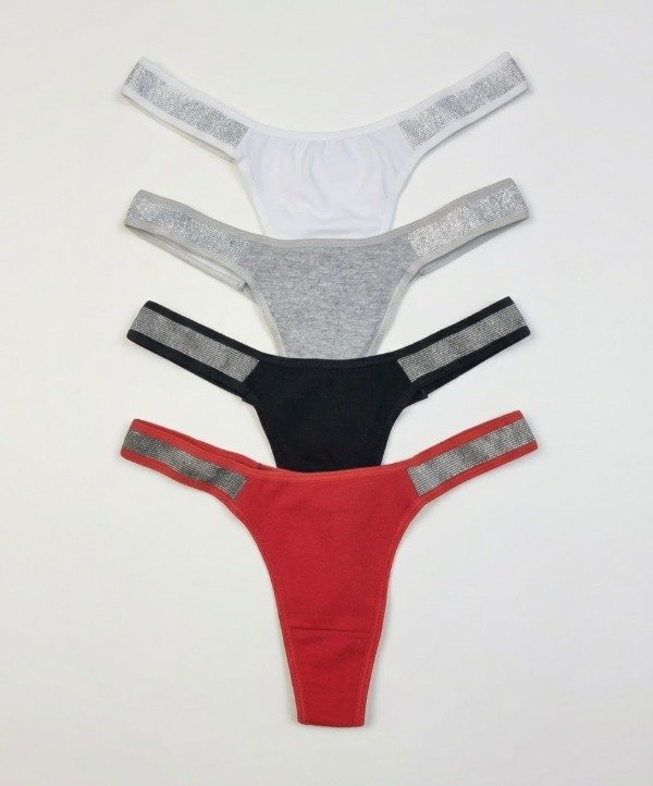 Producto - Colaless tira ancha con brillos. Pack x4 - 0