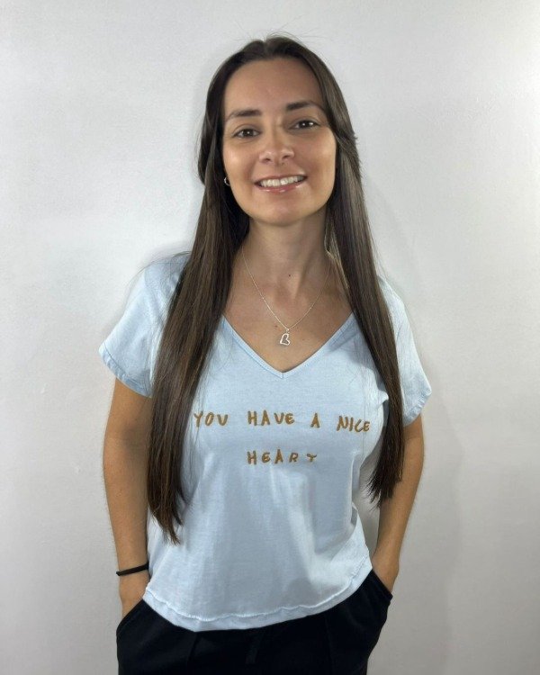 Producto - REMERA DE JERSEY CON ALGODÓN MANGAS CORTAS
