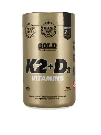 Producto - Vitaminas K2 + D3 Gold Nutrition 30 Comp