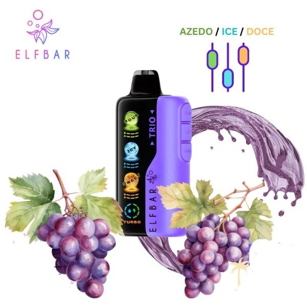 Producto - El Elfbar TRIO 40000 La Grape