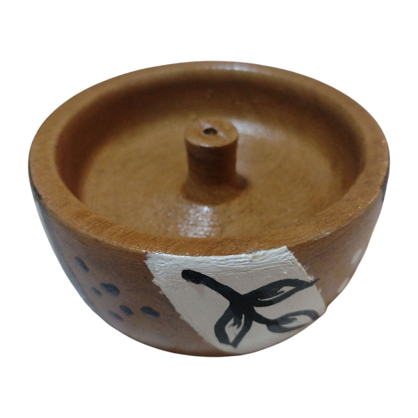 Producto - Porta Sahumerio de Algarrobo ALTO PA 004 / Precio Mayorista