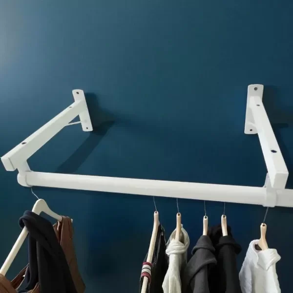 Producto - Perchero Pared Con Mensula Con Colgador 1mts