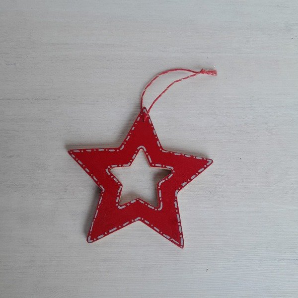 Producto - Adorno para el arbolito. Estrella