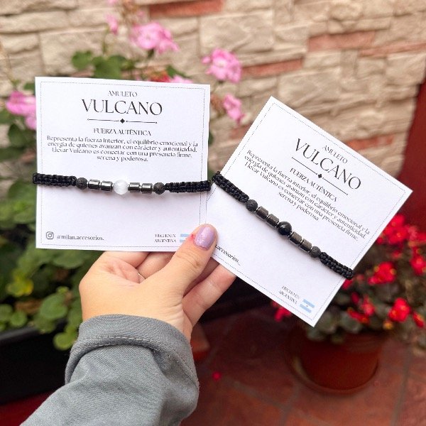 Producto - Pulsera VULCANO con hematita
