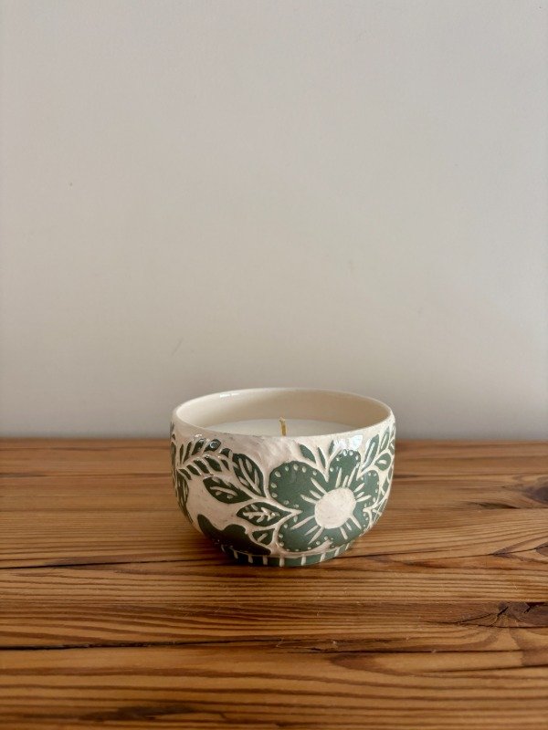 Producto - Cuenco Flor verde - ENTREGA INMEDIATA - 2