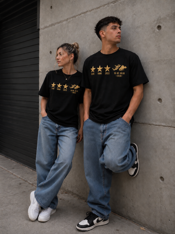 Producto - REMERA 3 ESTRELLAS + MALVINAS - 3