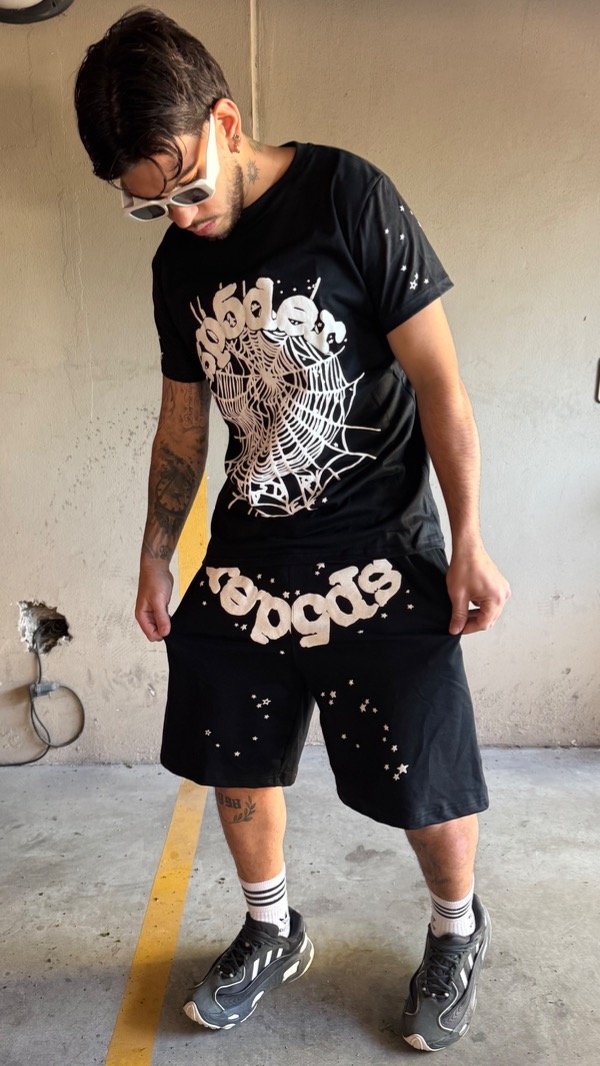 Producto - Conjunto Spider Drip Negro