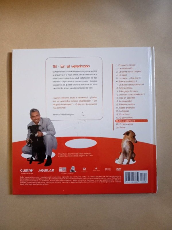 Producto - El encantador de perros #18 - Carlos Rodríguez - Aguilar Libro + DVD - Tapa dura - 1