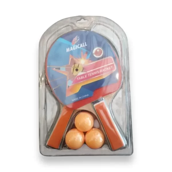 Producto - PALETAS DE PING PONG + 3 PELOTAS