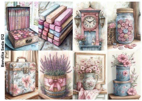 Producto - Bendita Seda 012 Lavandas y azules XL