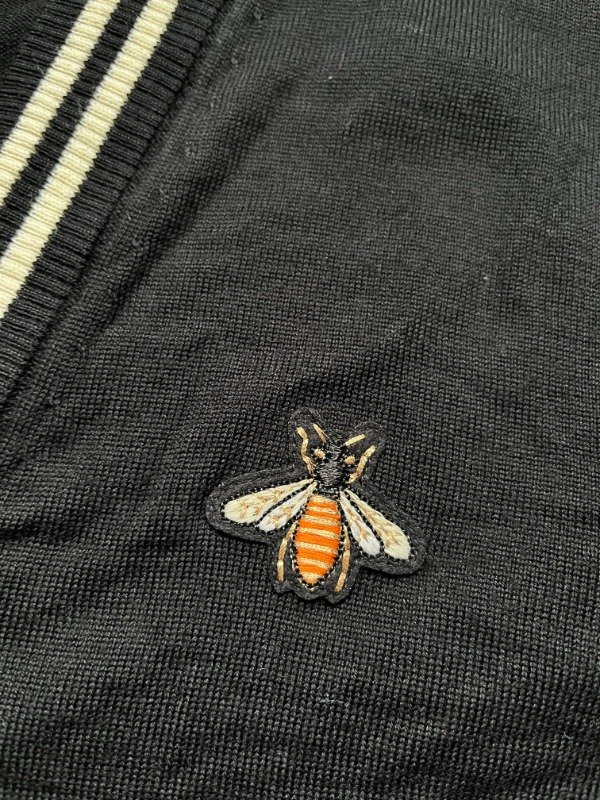 Producto - Gucci Bee Embroidery Wool Cardigan - 5