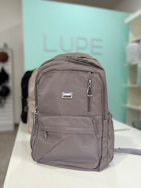 Producto - MOCHILA IMPERMEABLE BEIGE OSCURO - 0